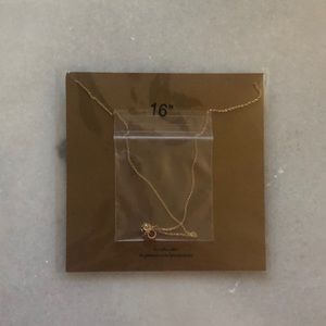 Dogeared Jewelry - NWT Dogeared small gold Karma necklace Dogeared Jewelry - NWT Dogeared small gold Karma necklace